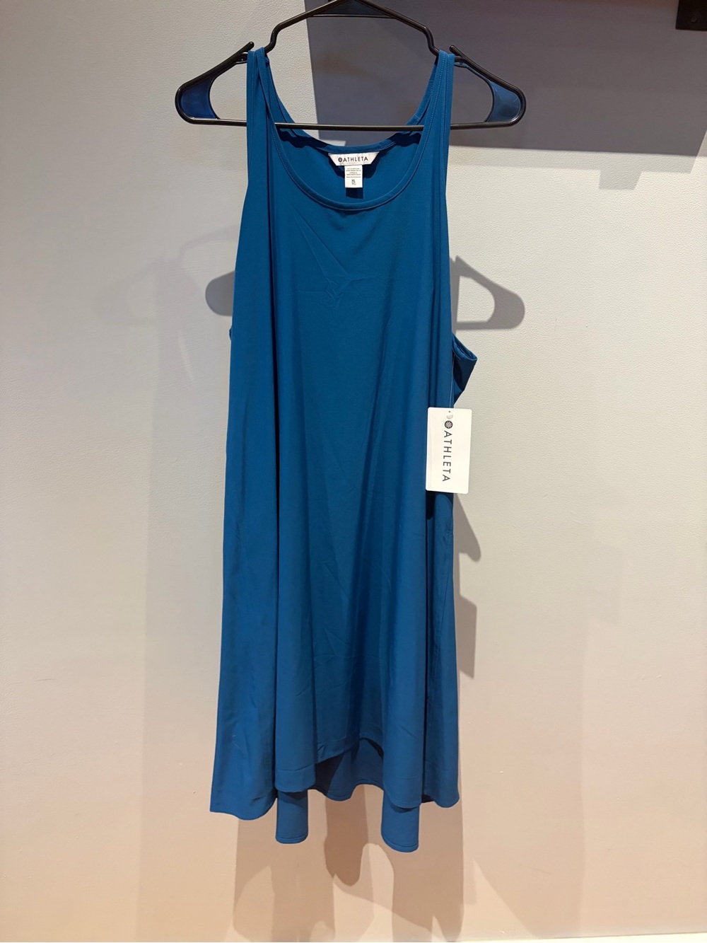 Athleta Teal Tank Midi Dress